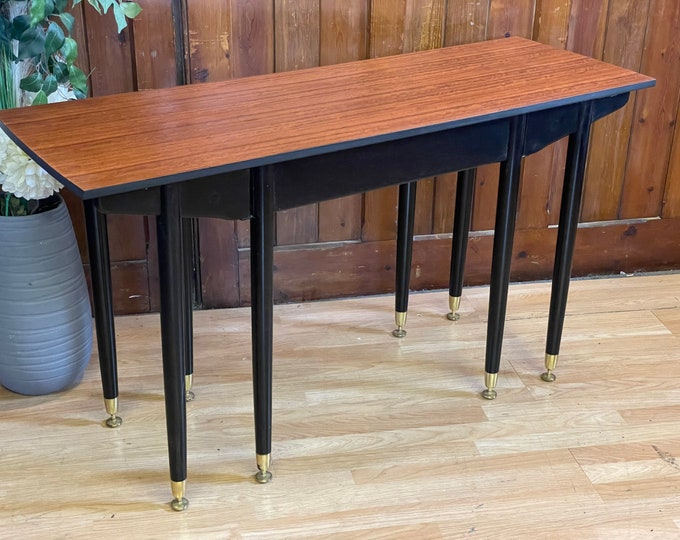 Retro Teak G Plan Console Table \ Mid Century Sideboard \ Hall Table