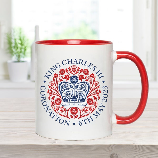 King Charles III Coronation Mug, Royal Souvenir, Bulk Discount Available