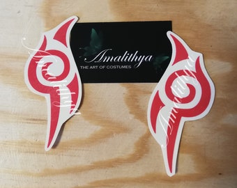 Katarina Inspired FanArt Temporary Cosplay Tattoo