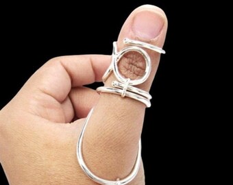 Bague gâchette, anneaux pour l'arthrite, anneau pour attelle de pouce, hyperxtention des doigts, bague maillet, anneaux pour attelle, déviation latérale, orthèse