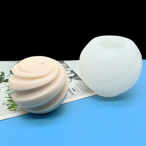 Thread ball Silicone Mold Earth spherical candle mold beeswax candle making Resin Epoxy mold Scented Plaster DIY Handmade Candle Crafts,422