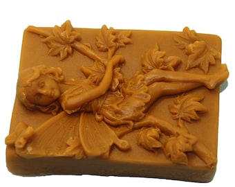 Leaf Fairy angel soap mold Scented wax silicone mold butterfly fairy children chocolate mold beautiful decorative soap Making supplies,GJ425