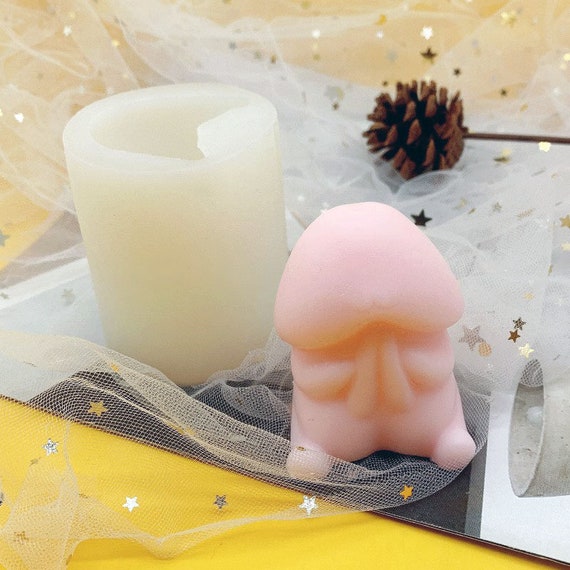 Sexy 3D Penis Shaped Silicone Cake Soap Chocolate Jelly Candy
