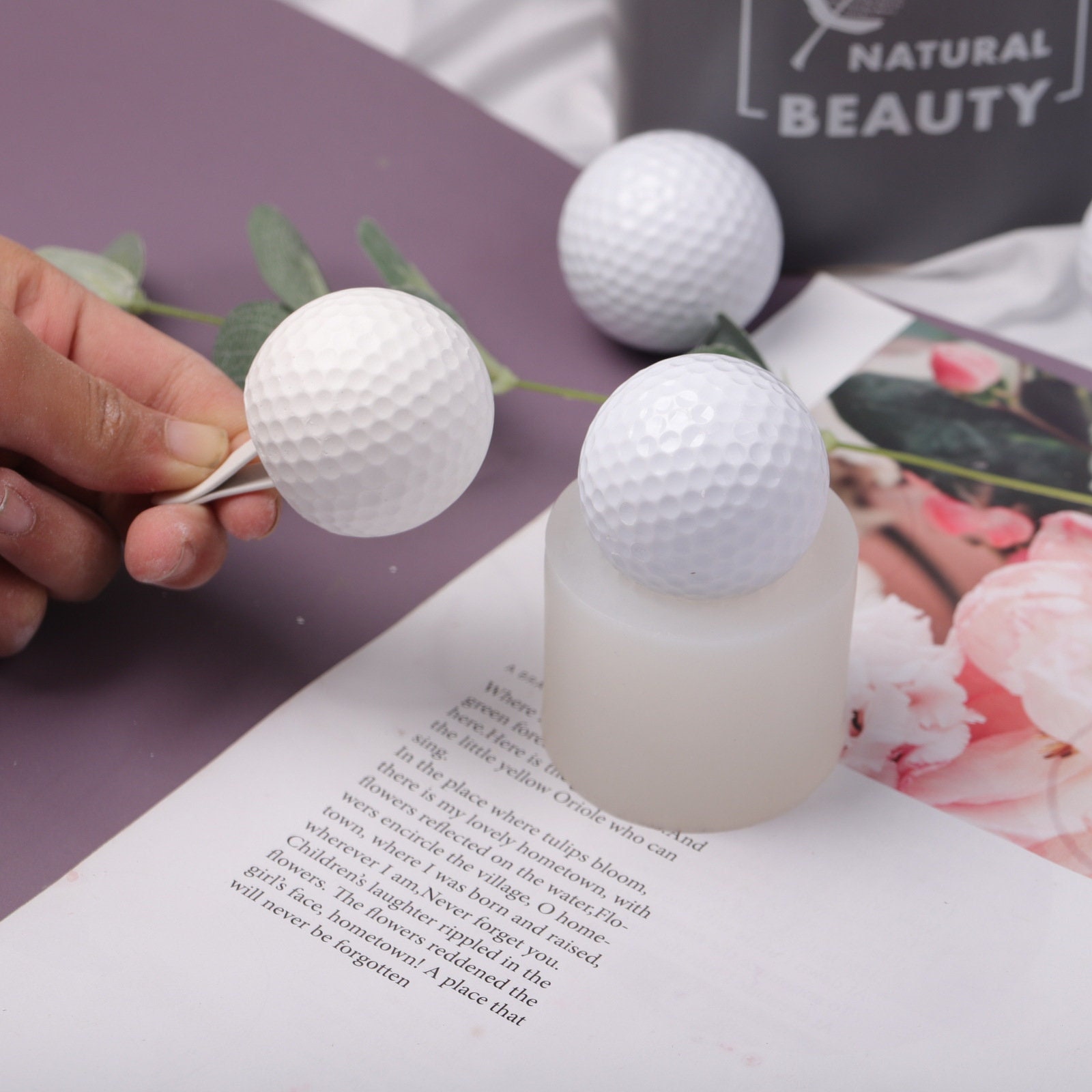 Golf Ball Cake Pop 