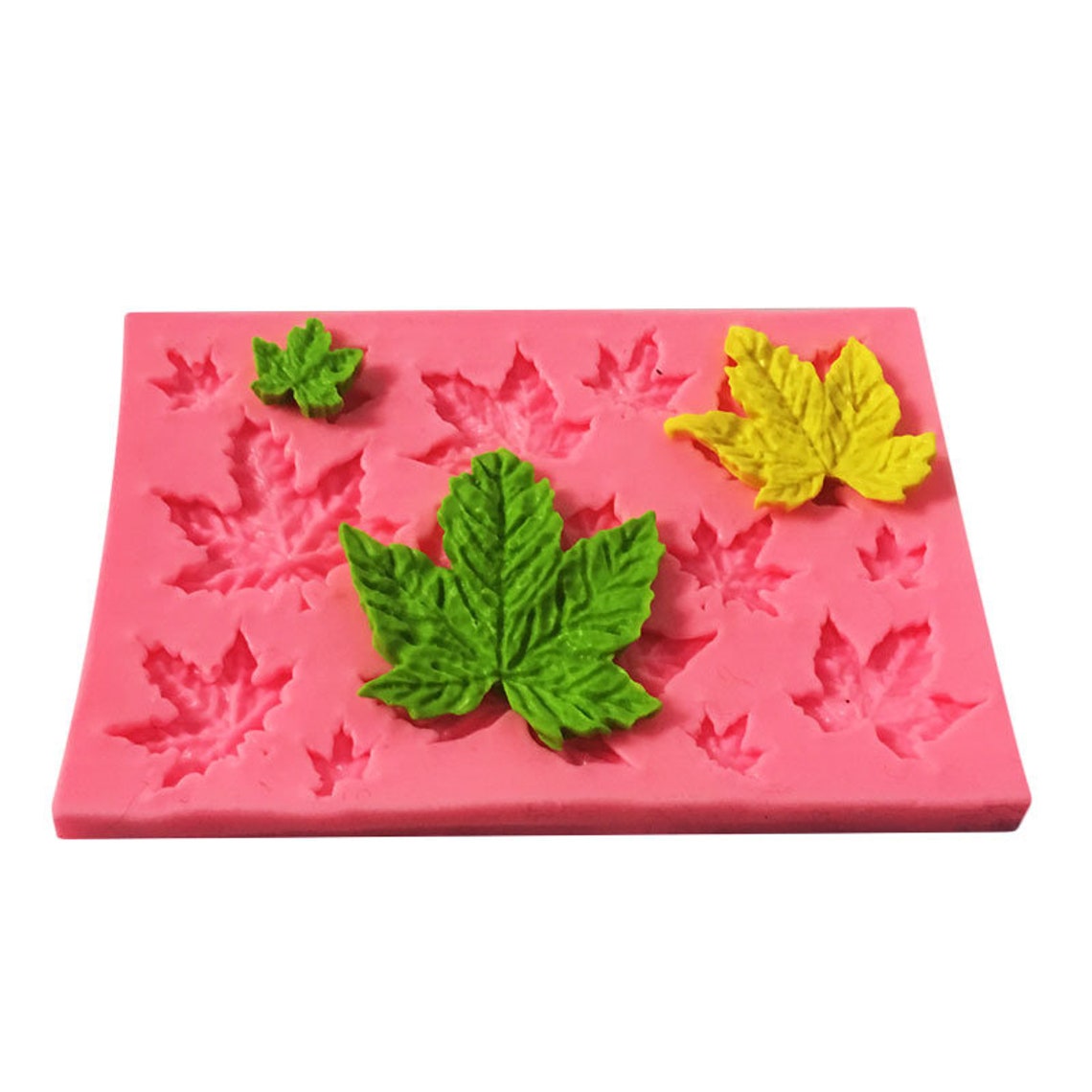 Maple Leaf Silicone Mold Candle Mold Maple leaf chocolate Etsy