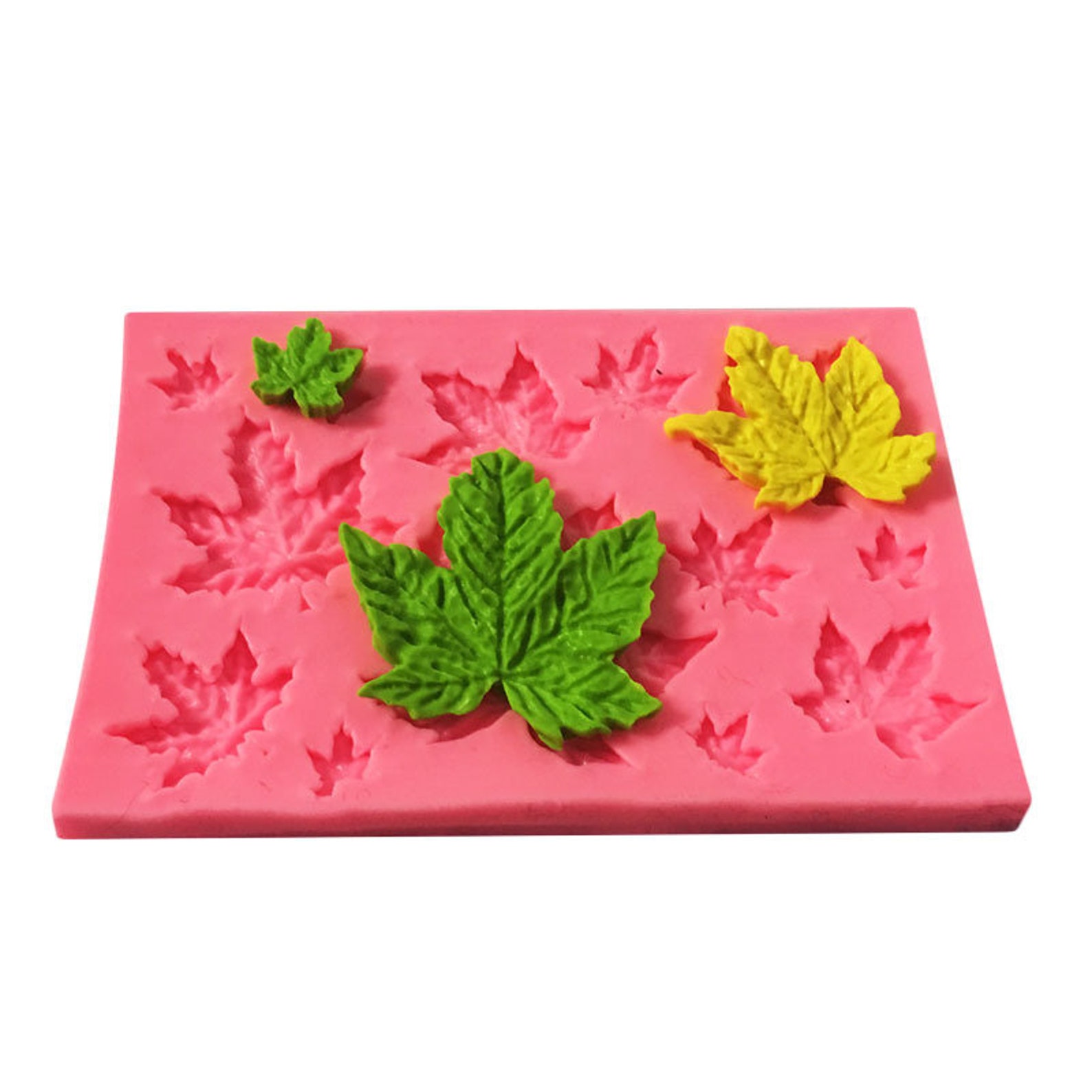 Maple Leaf Silicone Mold Candle Mold Maple Leaf Chocolate Etsy
