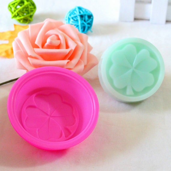 Stampo In Silicone Per Torte A Quadrifoglio - 1 Pezzo, Dimensioni 4,5x4,5cm, Adatto A Forno E Microonde