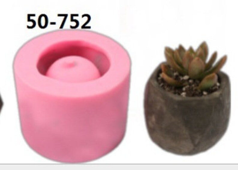 Flower Pot Mold Silicone Mold Geometric Flower Pot Mold DIY Etsy