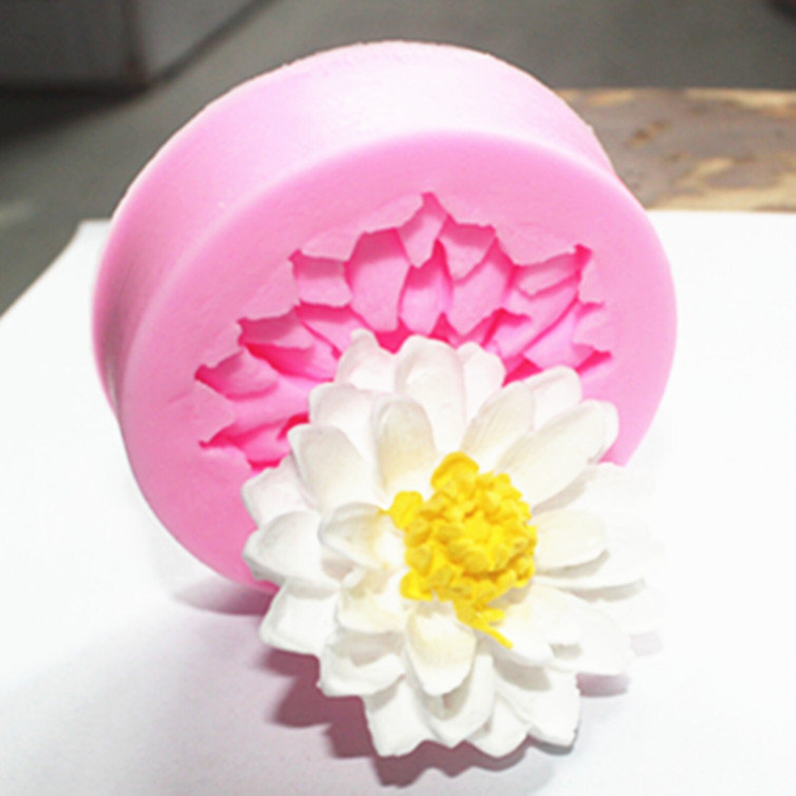 3D Lotus Flower Silicone Mold Flower resin mold For Fondant Etsy