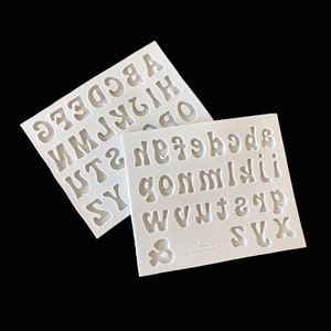 Molde de silicona con números del alfabeto, molde de silicona del 0 al 9, molde de fondant 3D, molde para velas, molde para dulces, molde para decoración de tartas, moldes para hornear en la cocina, GJ123