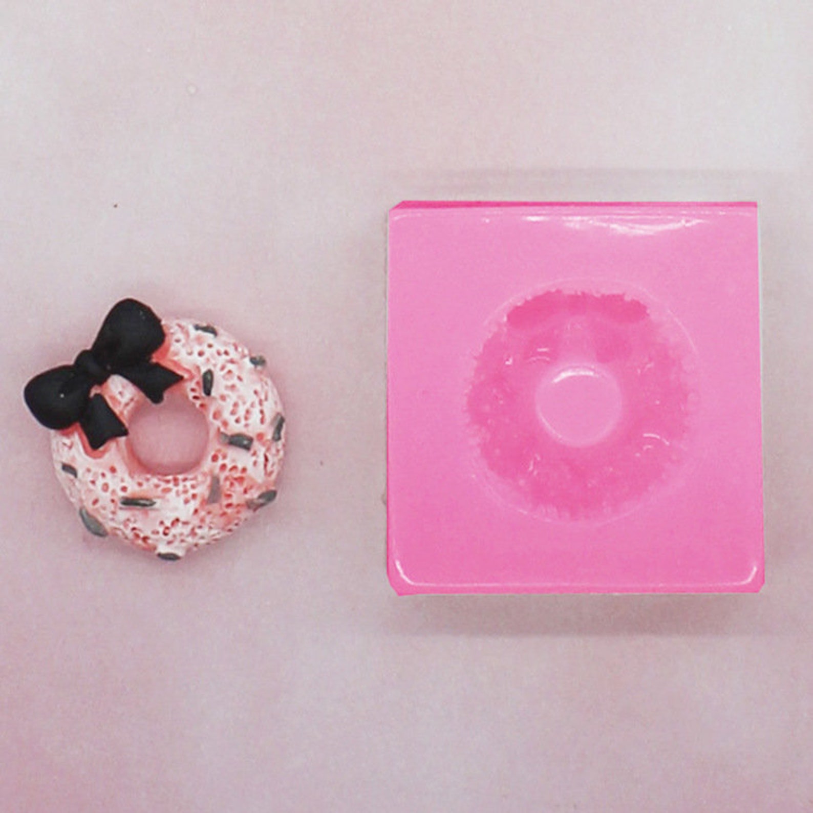 Mini Donuts Silicone Mold Donut Resin Mold for Chocolate Etsy