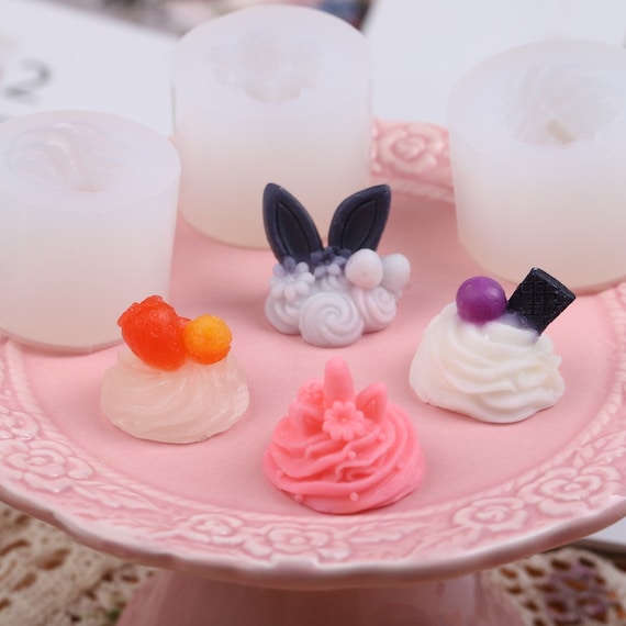 Whipped Cream Silicone Mold Sweets Mold Kawaii Cupcake Toppers Mold Candle Ornament Soap Plaster Resin Epoxy Mold Fondant Cake Decor 480 Etsy
