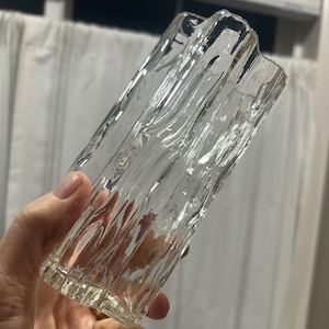 Venini Tronchi of Murano Italy, hand blown glass chandelier glass replacements 6” in hgt.There are 13 available.Price for one. 1960s era.