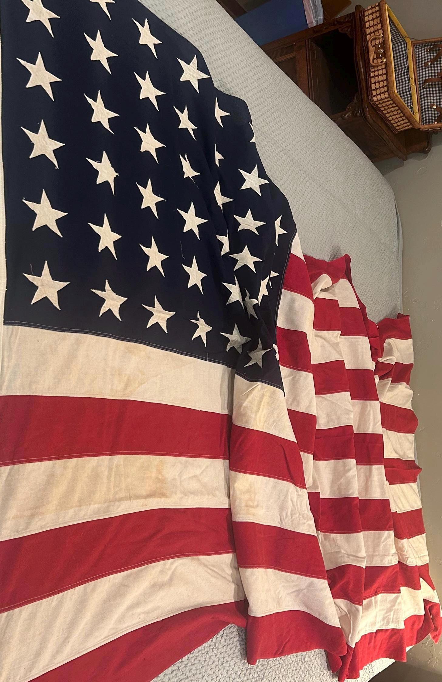 48 Star Vintage Flag - Etsy
