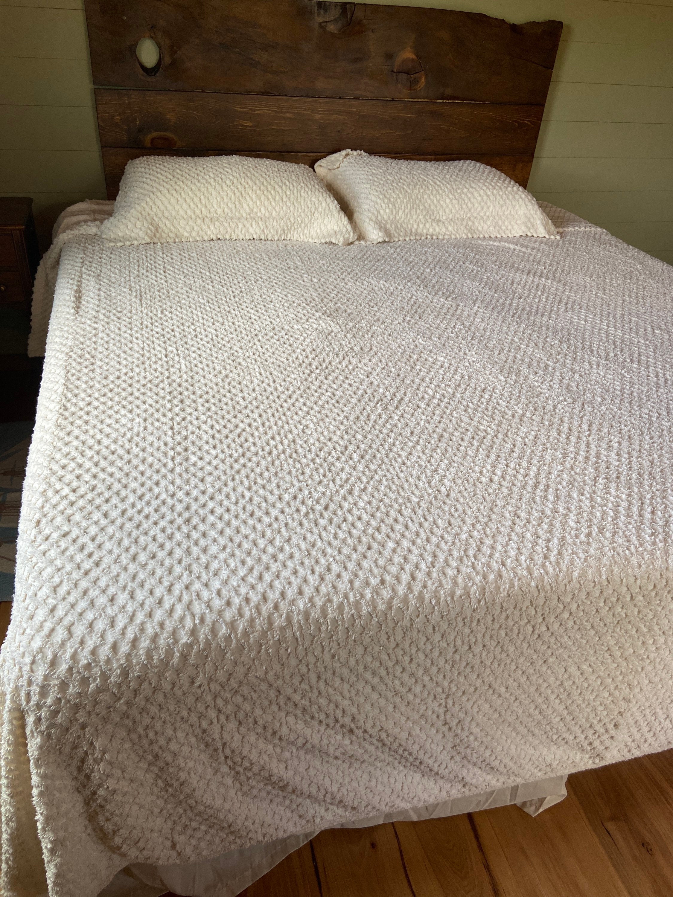 USA Made J C Penneys King Sized All Cotton Cream/ Ivory Etsy