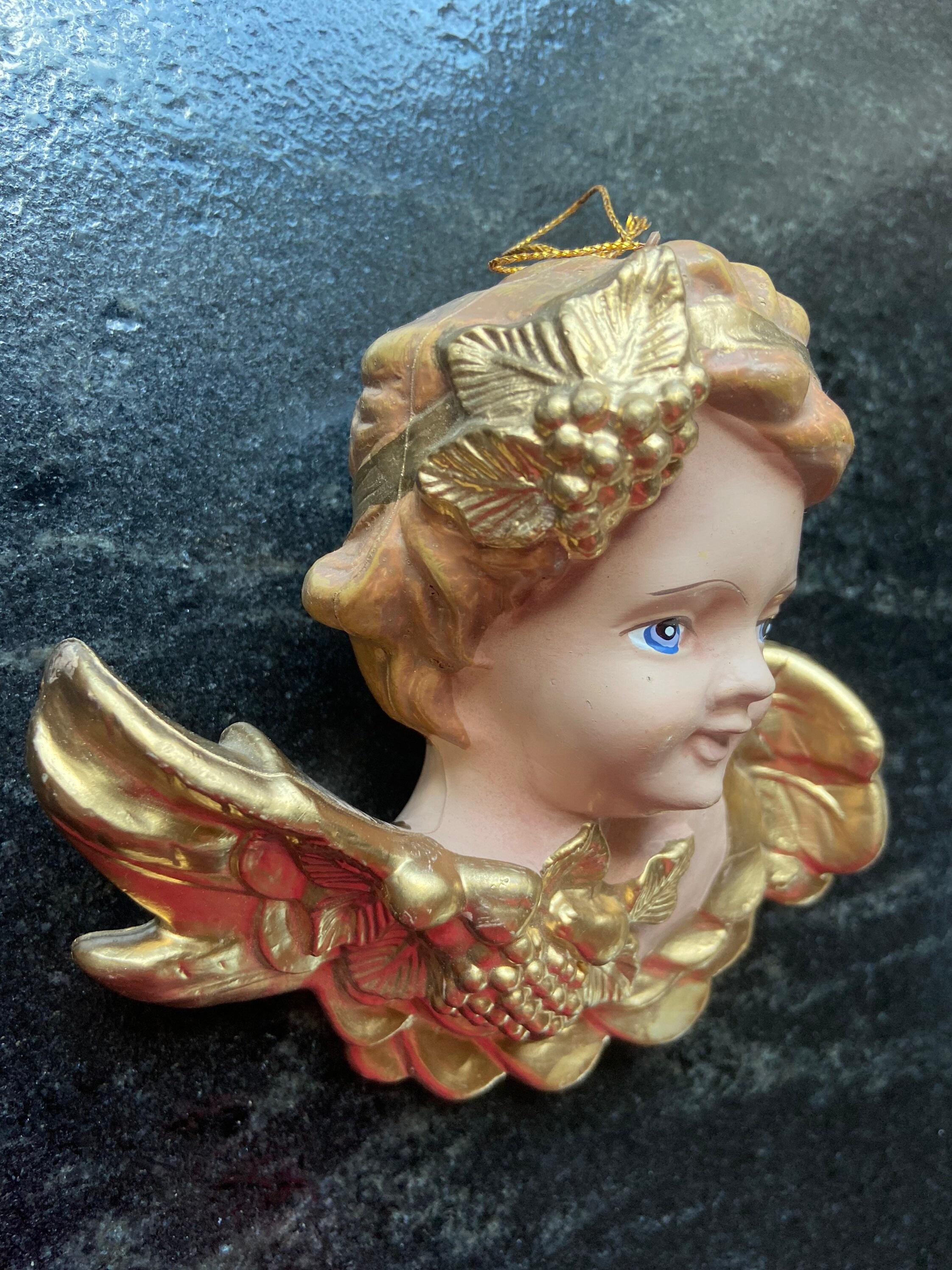 Angel/cherub hanging ornament Etsy