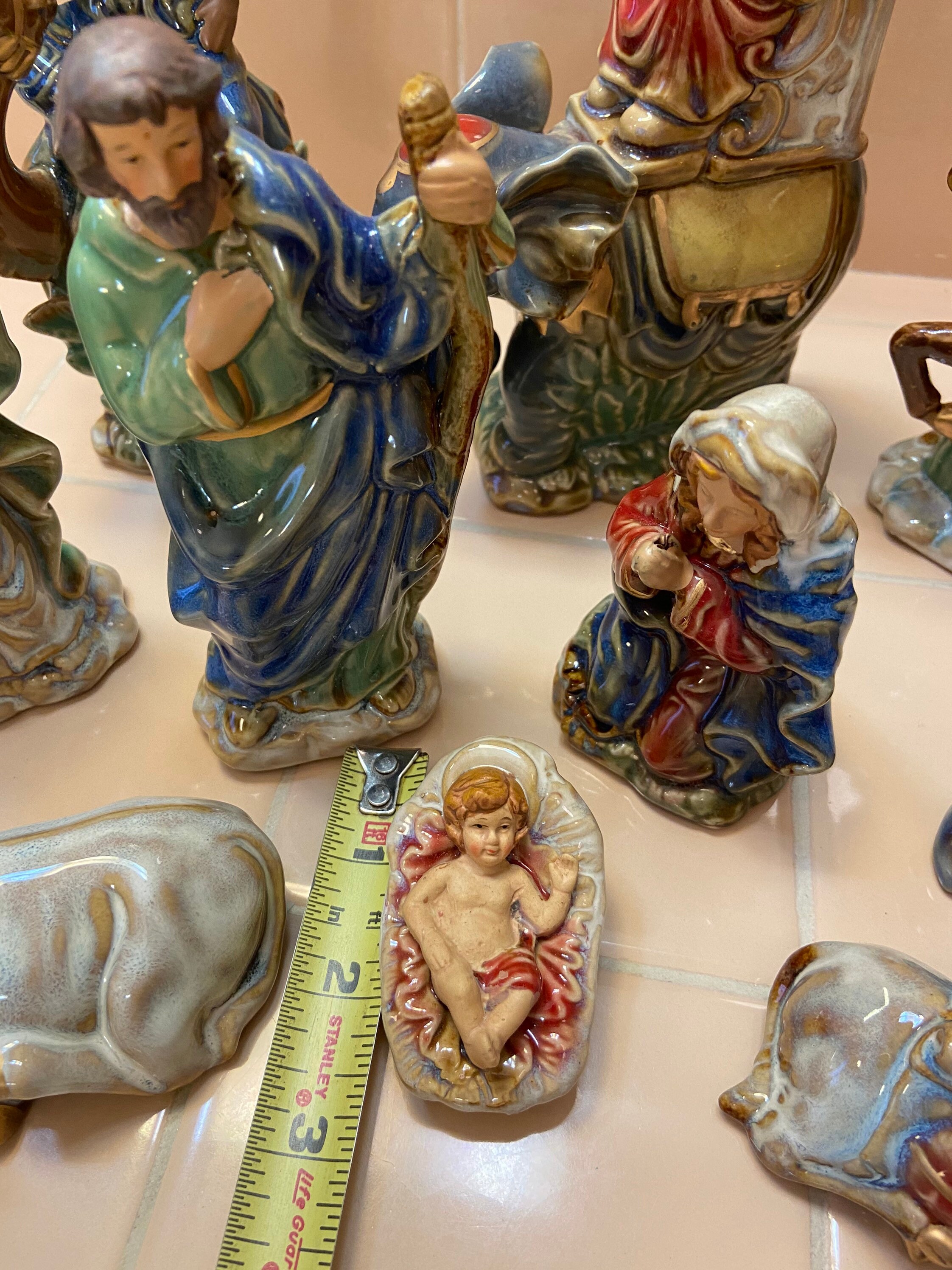 ceramic christmas nativity