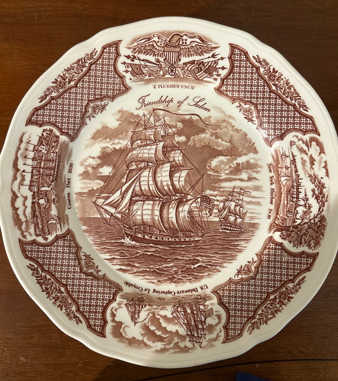 Alfred Meakin, Fair Winds, 8 Plates Original Copper Engravings