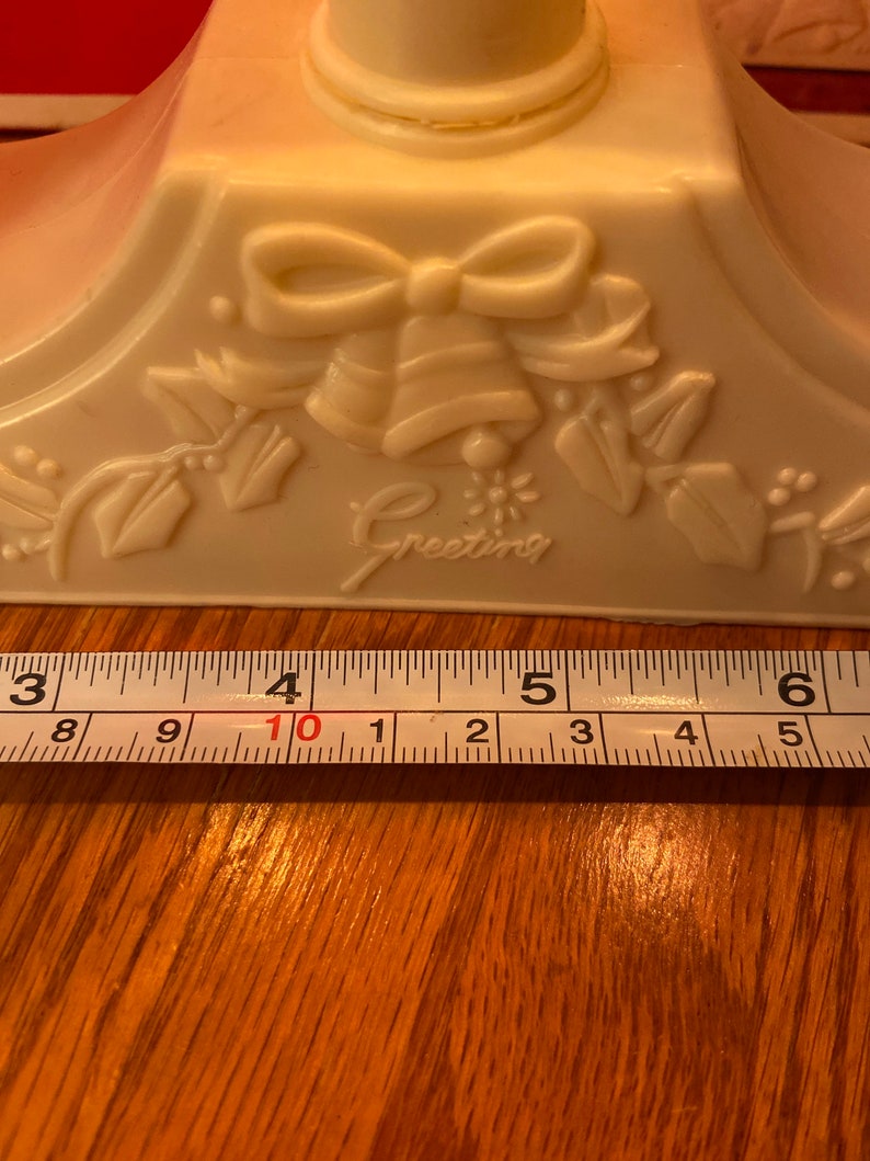 Three light electric candolier in box.
