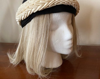 Ladies 1940s Ere Nouvelle Paris/New York designer hat size 22 1/2