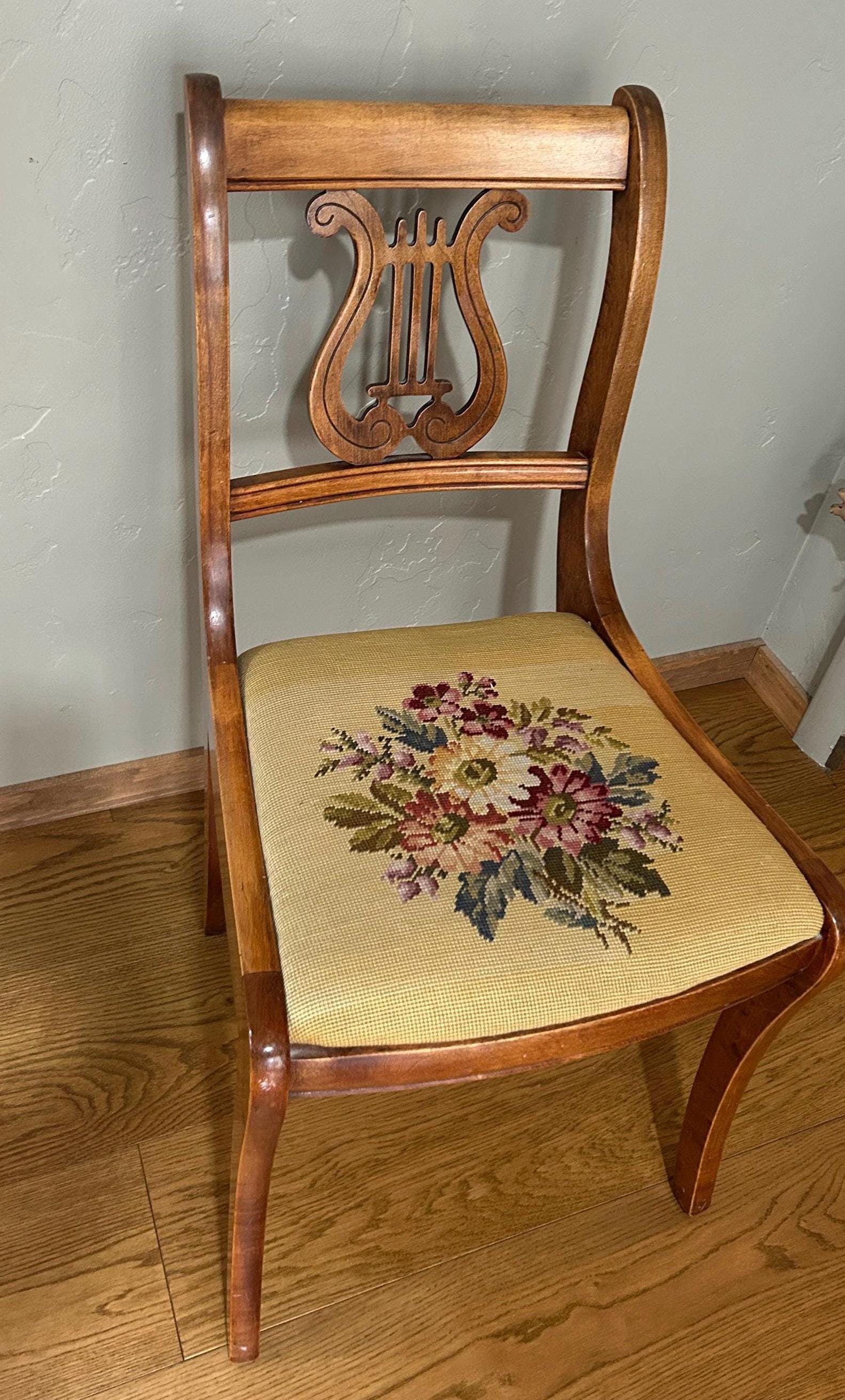 Lyre Back Chair - Etsy