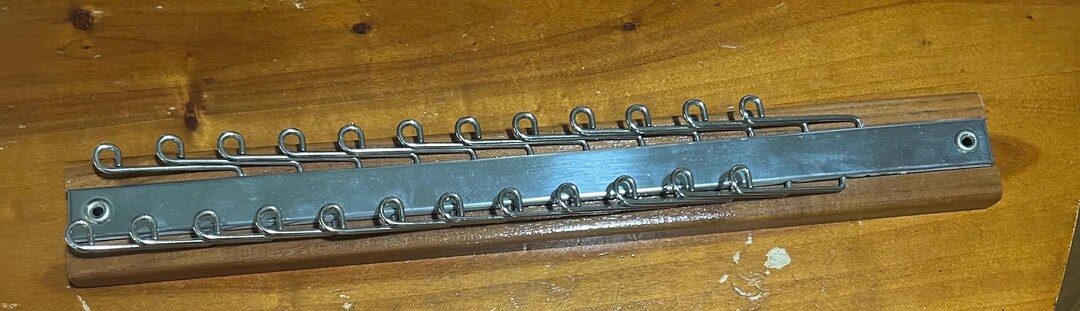 Cloths Rack Mcm Vintage MCM Closet Tie Rack in Excellent Condition.this is so Mid ...