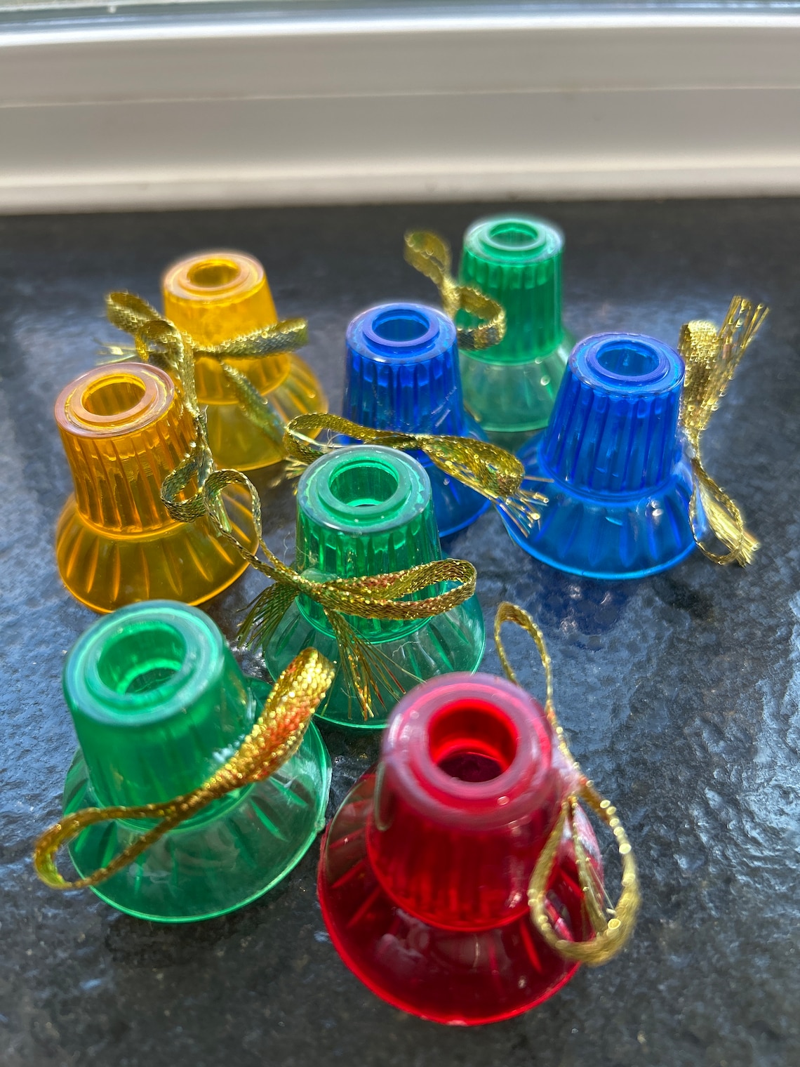 Eight Colored Light Diffusers for Christmas Lights - Etsy