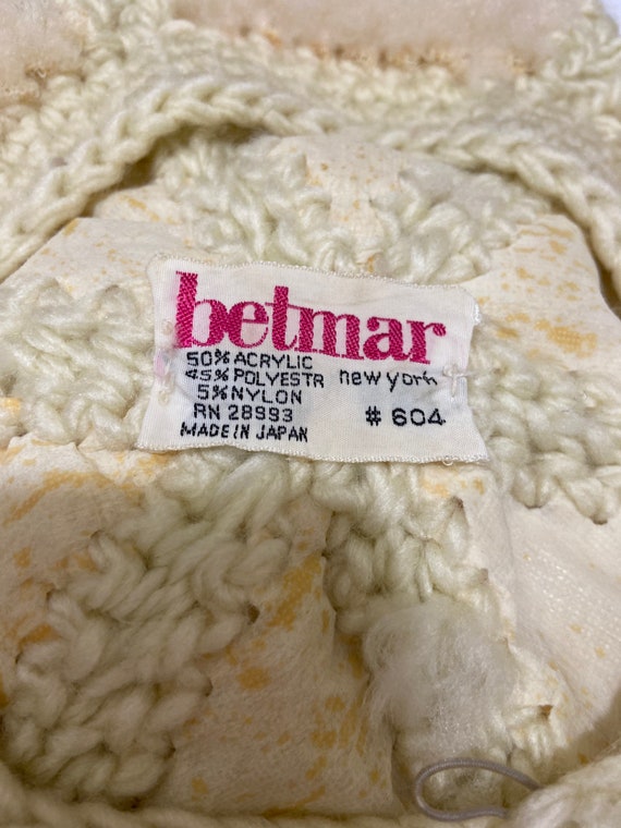 Betmar of New York vintage Scottish #604 pompom h… - image 2