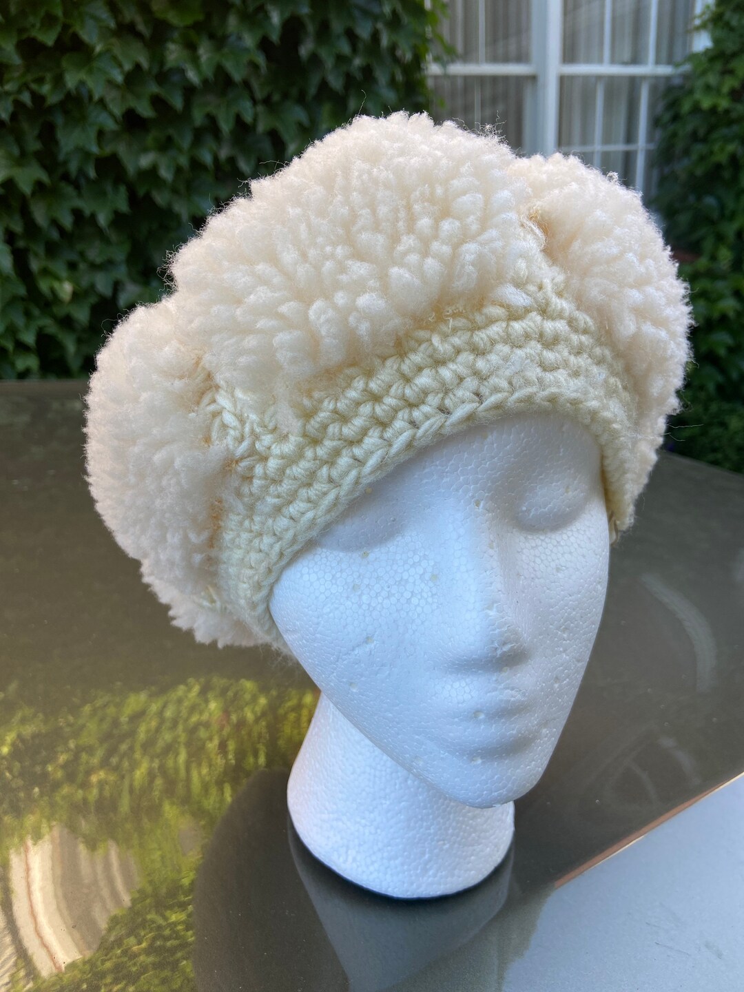 Betmar of New York Vintage Scottish #604 Pompom Hat of Polyester and ...