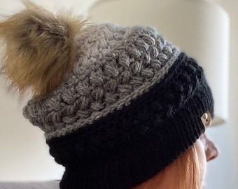 LA-EL COUTURE Womens Rhinestones Wool&Angora Warm Beanies LA-EL COUTURE Womens Rhinestones Wool&Angora Warm Beanies