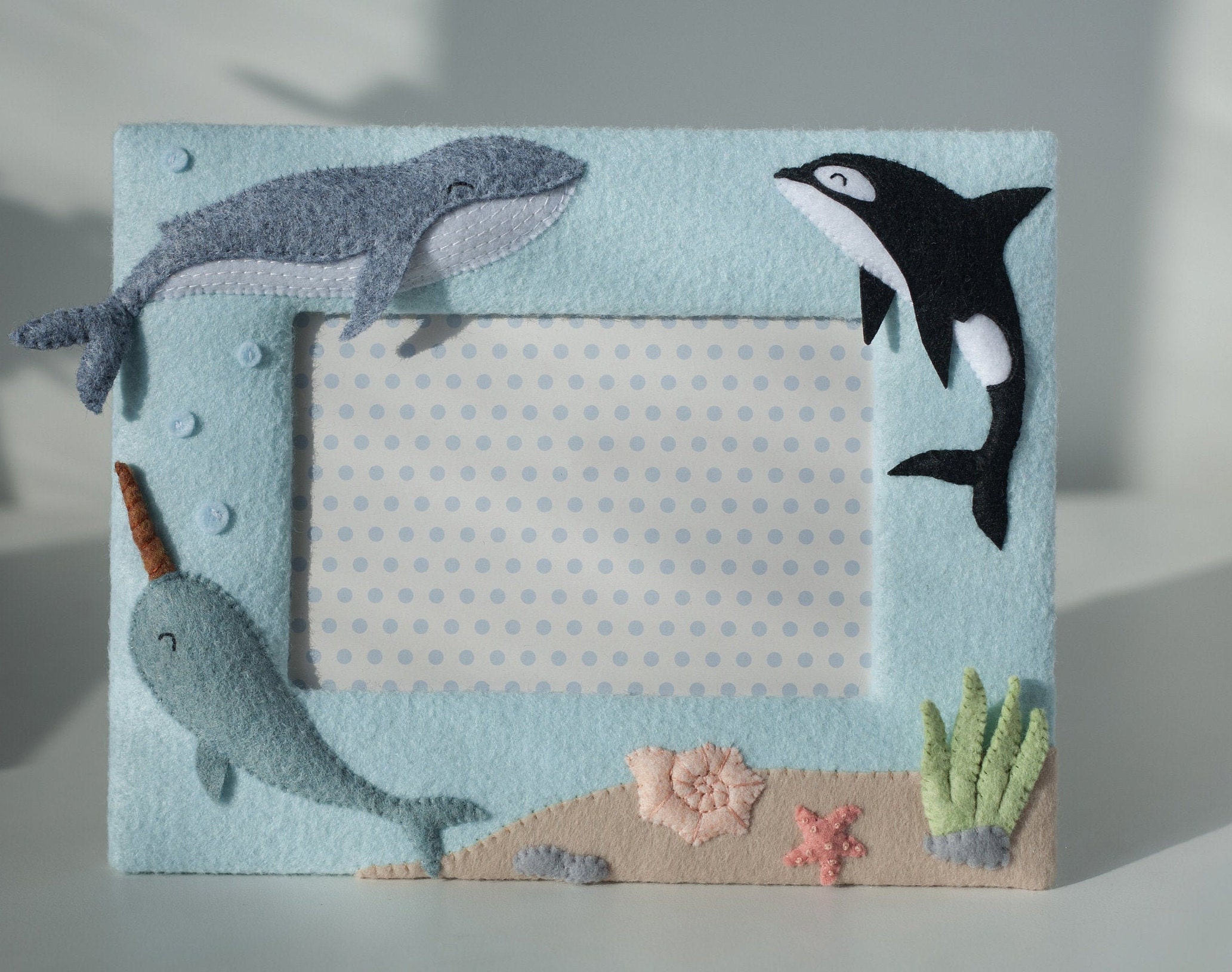 Ocean theme nursery decor Ocean picture frame Nautical decor Etsy