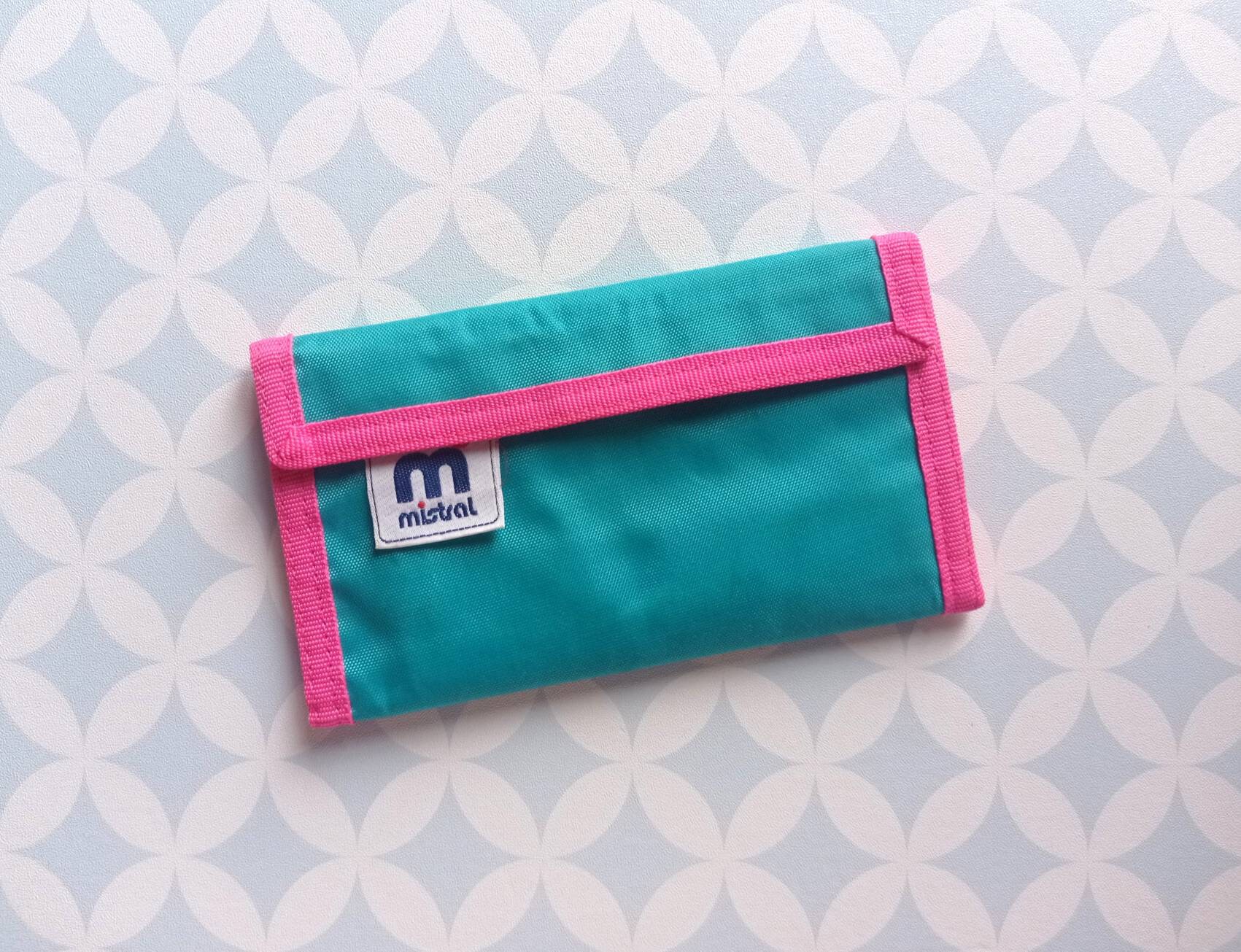 Cartera de lona de nylon rosa Mistral vintage de los 80 Etsy M xico