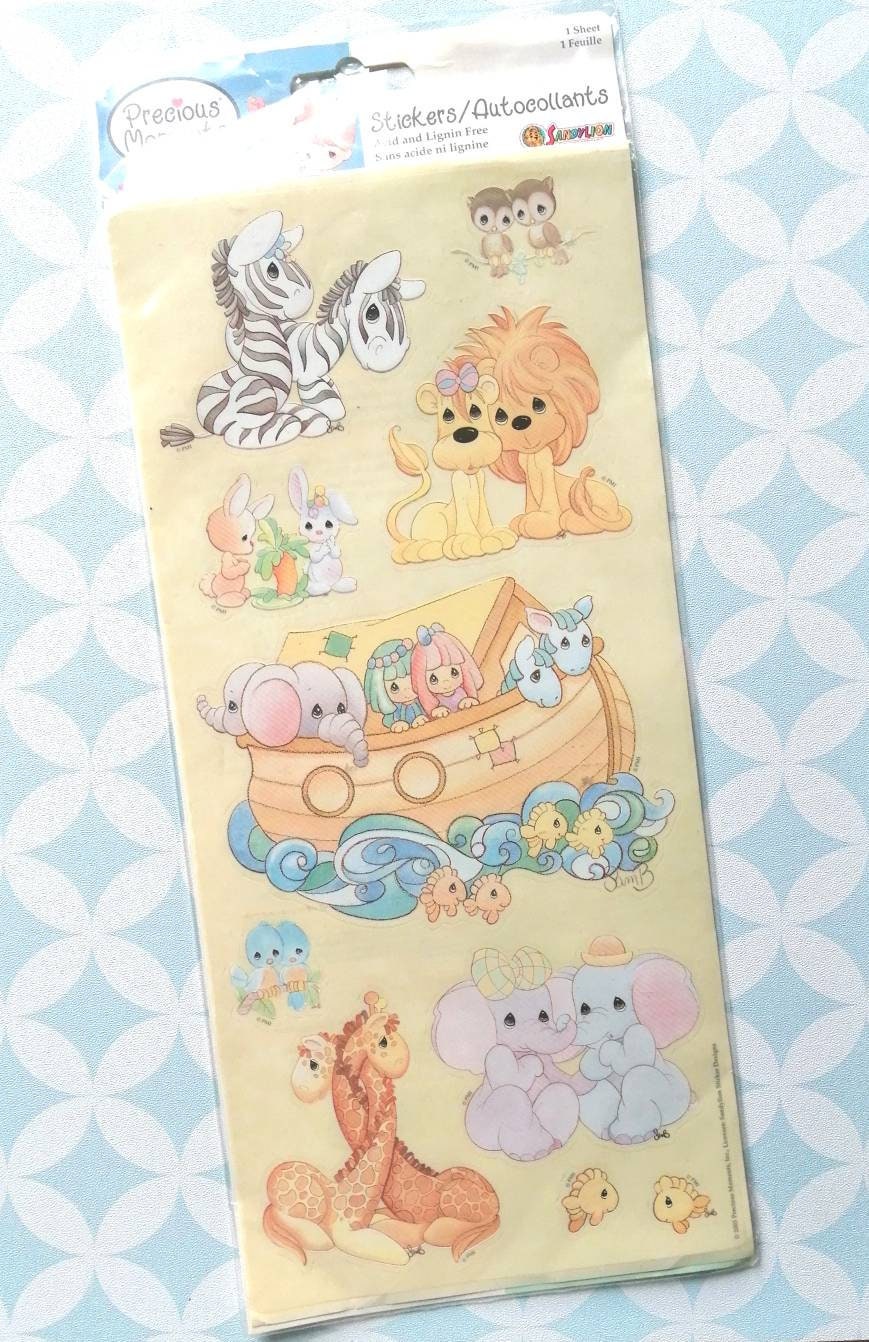 Vintage 2003 Sandylion Precious Moments Set Of 10 Stickers