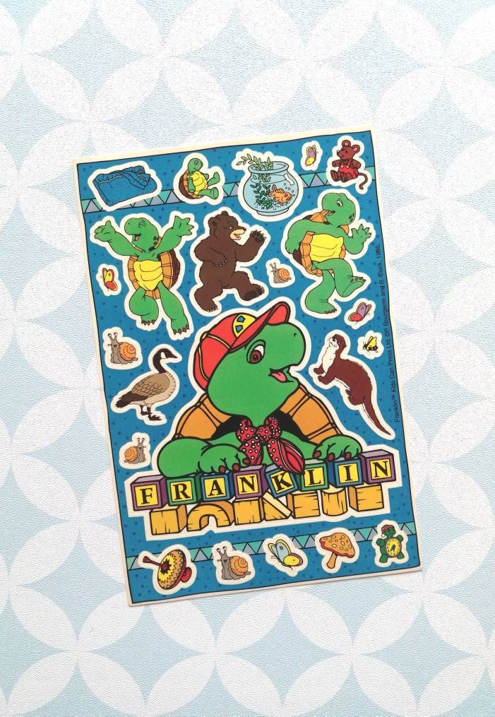 Vintage 90S Kids Can Press Set Of 22 Stickers