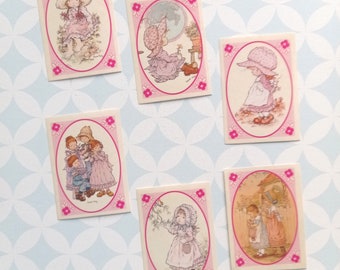 90s Vintage Sarah Kay John Sands Greetings Stickline Stickers to choose number E23 E24 E25 E26 E27 E28