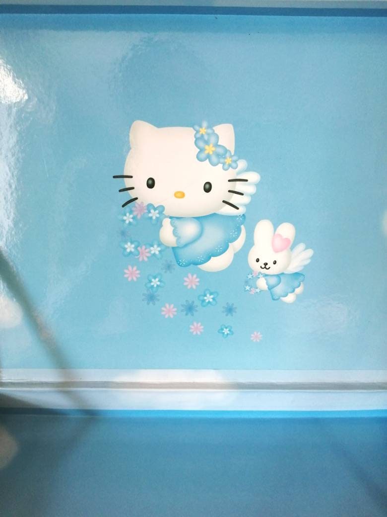 Vintage Sanrio 2003 Hello Kitty Angel Stationery Box for