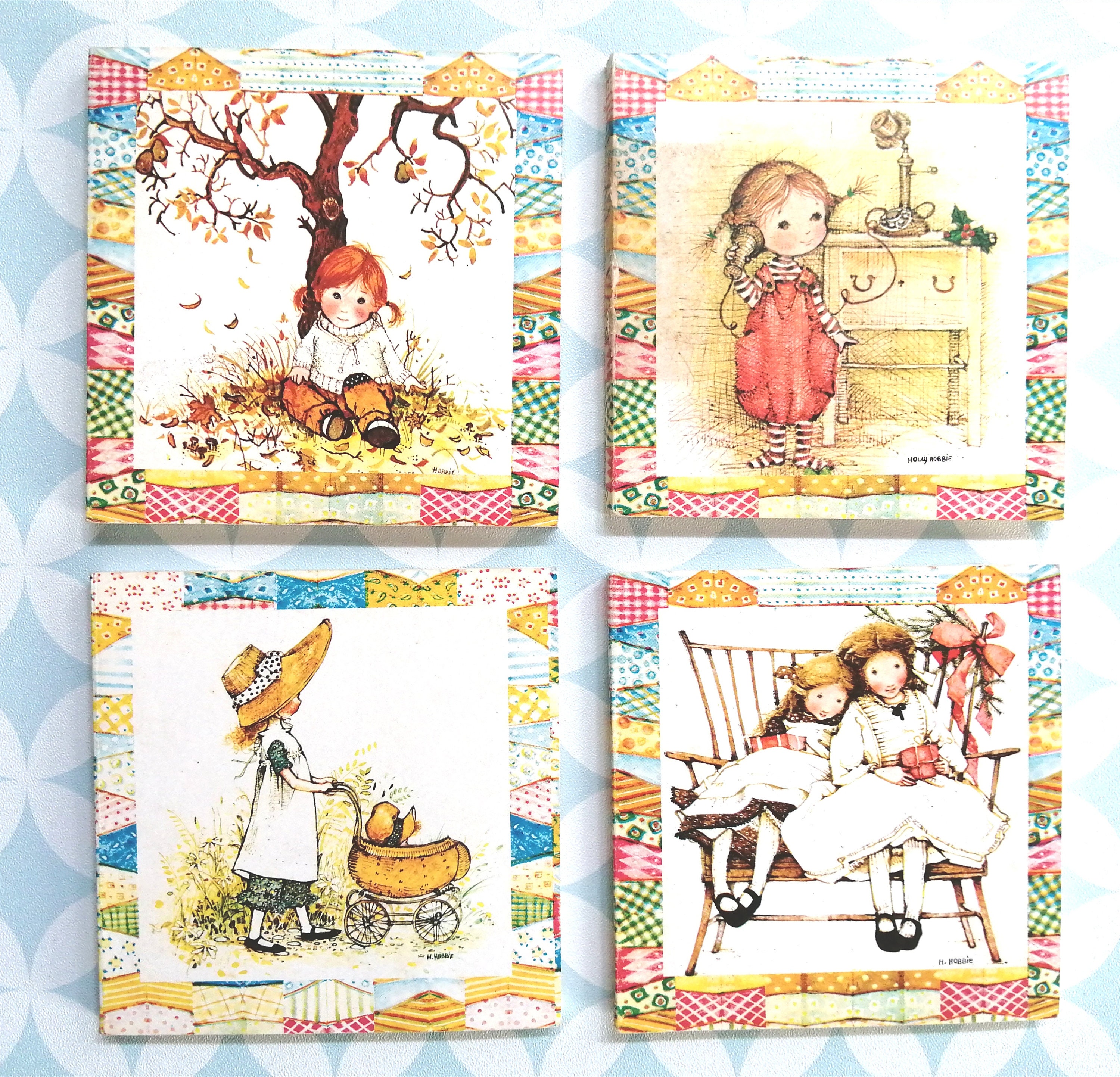 80S Vintage Agc Holly Hobbie Little Note Book New