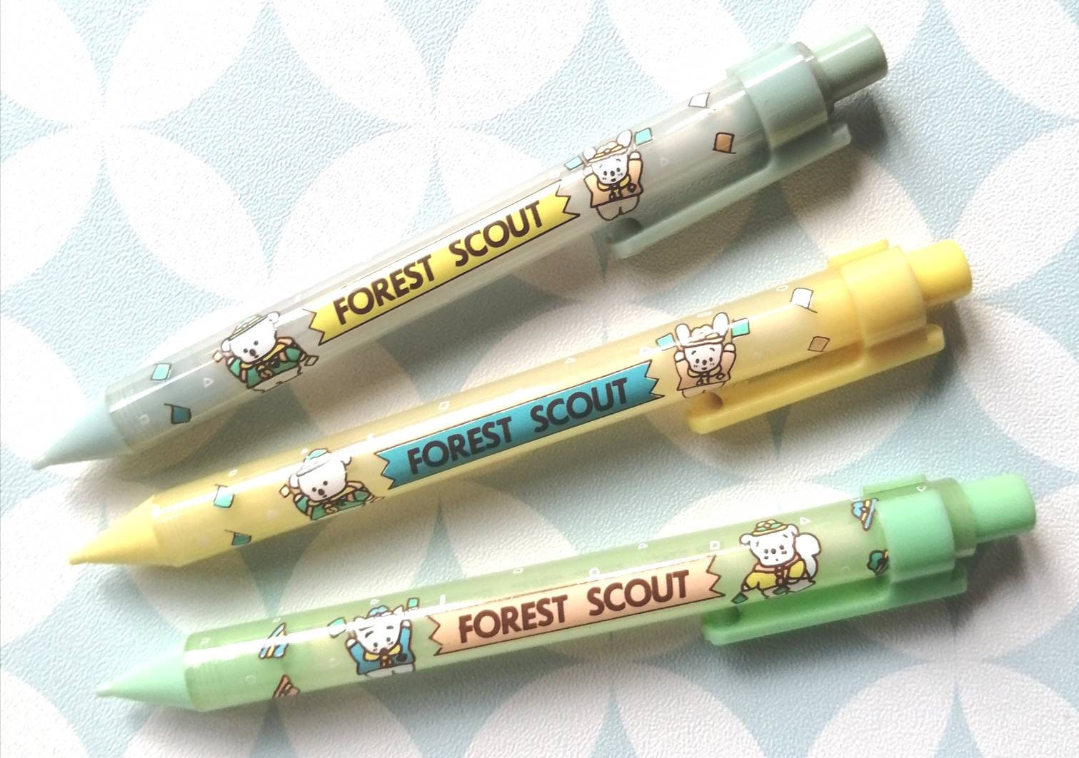 80S Vintage Soundy Forest Scout Japan Pencil