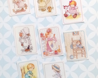 90s Vintage Sarah Kay John Sands Greetings Stickline Stickers to choose 1 2 7 8 9 12 14 16