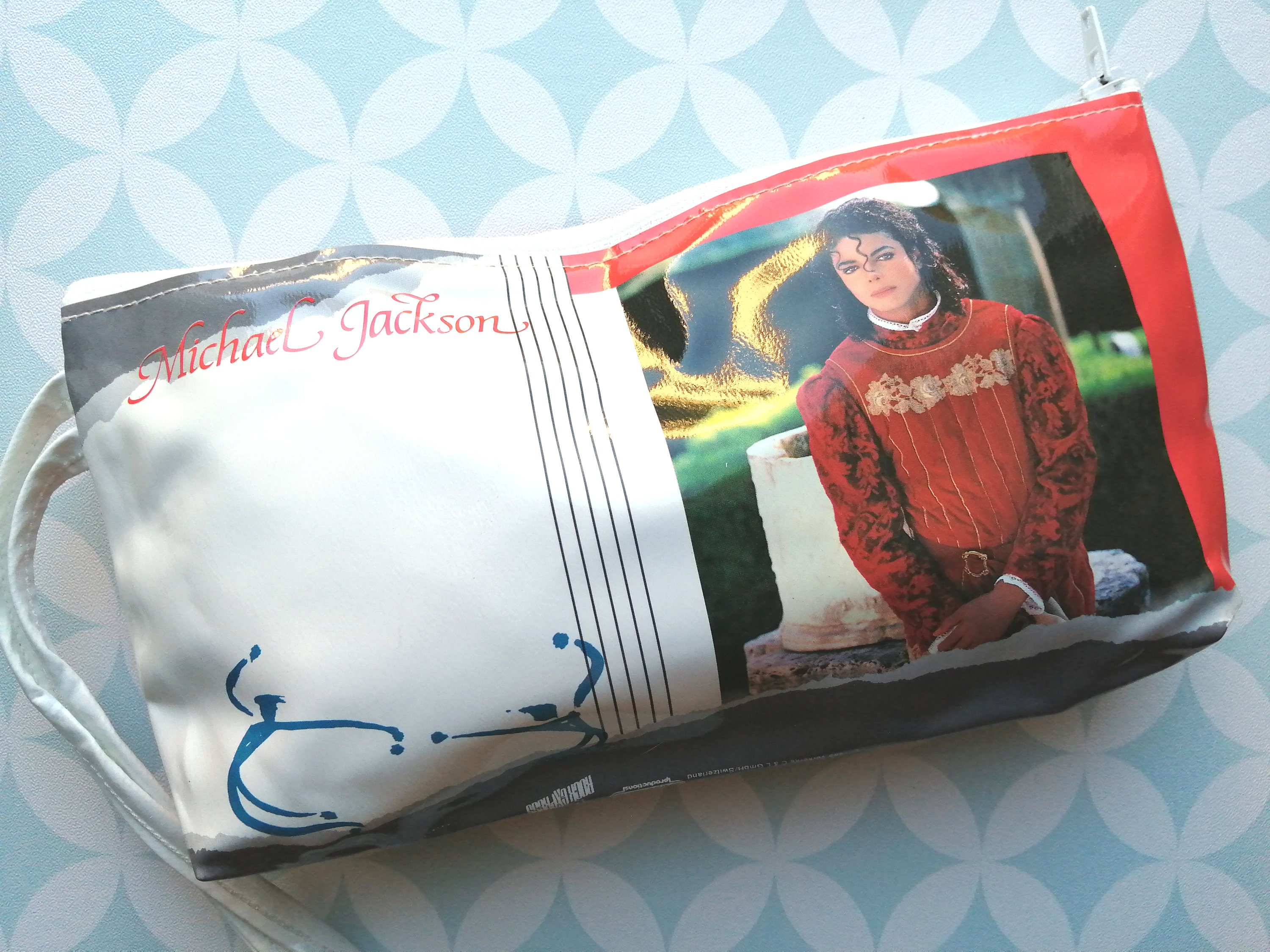 80s Vintage 1989 Verkerke Michael Jackson Plastic Pencil case Etsy