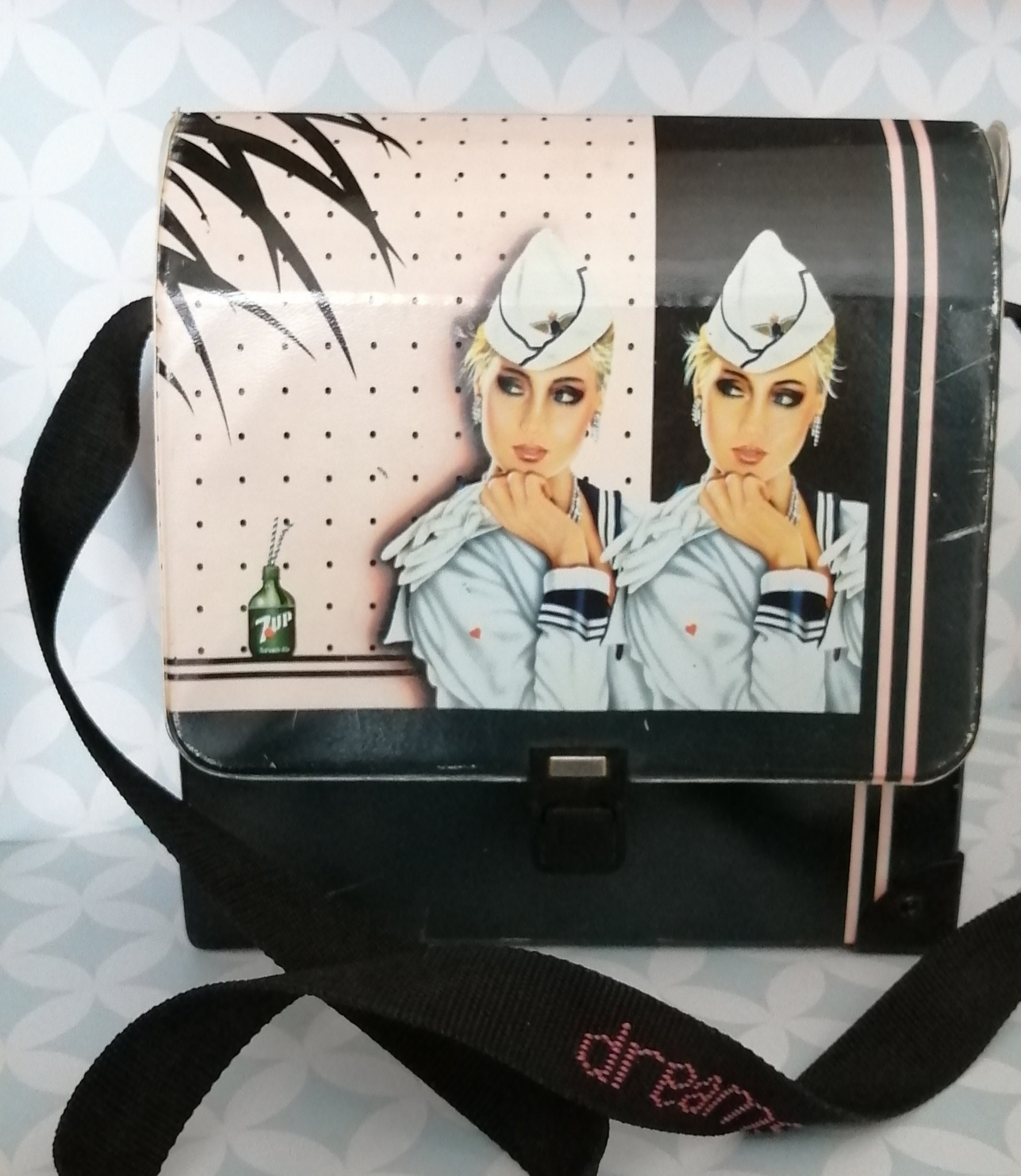 80s 90s Vintage Verkerke Gerry the Cat Paper Dreams Bag