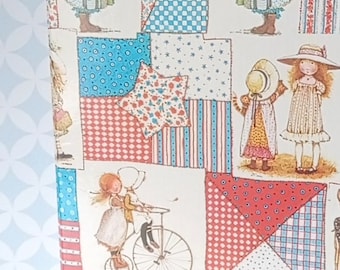 80s Vintage Holly Hobbie School 4 ring binder