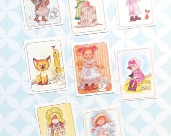 90s Vintage Sarah Kay John Sands Greetings Stickline Stickers to choose 53 55 57 61 63 64 65 66