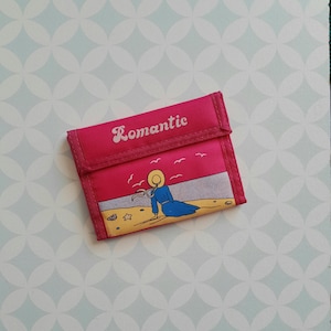 80s Vintage Reporter Korea Nylon Canvas Wallet Wallet "Romantic"