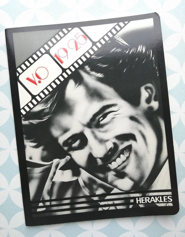 80S Vintage Notebook Cahier V.o.1925