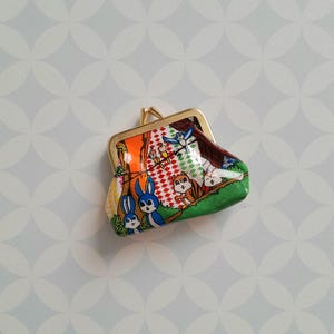 80s Vintage vinyl plastic coin purse NEW