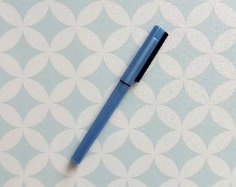 80s Vintage Reynolds Plastic Refillable Felt Pen Stylo feutre rechargeable  -  France