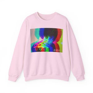 Political Activist Angela Davis Unisex Crewneck Sweatshirt| Protest Shirt| Civil Rights Shirt| Feminist Shirt| Black History Month image 5