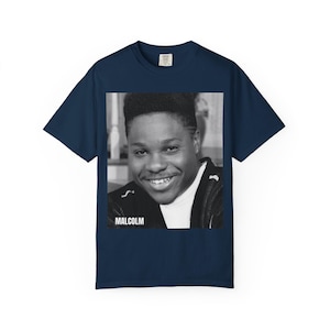 Malcolm Jamal Warner Tribute T-shirt, Actor Tee, Unisex Tee, Garment-Dyed Shirt, Vintage Style Shirt, Comfortable Tee