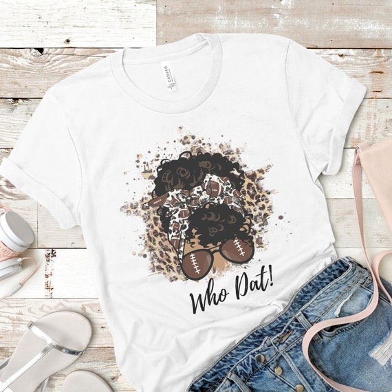 New orleans saints top who dat shirt